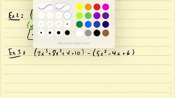 Lesson 24-3: Subtracting Polynomials
