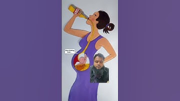 Stop drinking 🚫 And save your baby❤️ #rifanaartandcraft #shortvideo #deepmeaningvideos #rifanaart