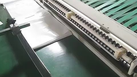 [CHOVYTING]800ZD Fully automatic plastic die cut handle bag making machine(Four Function Machine)