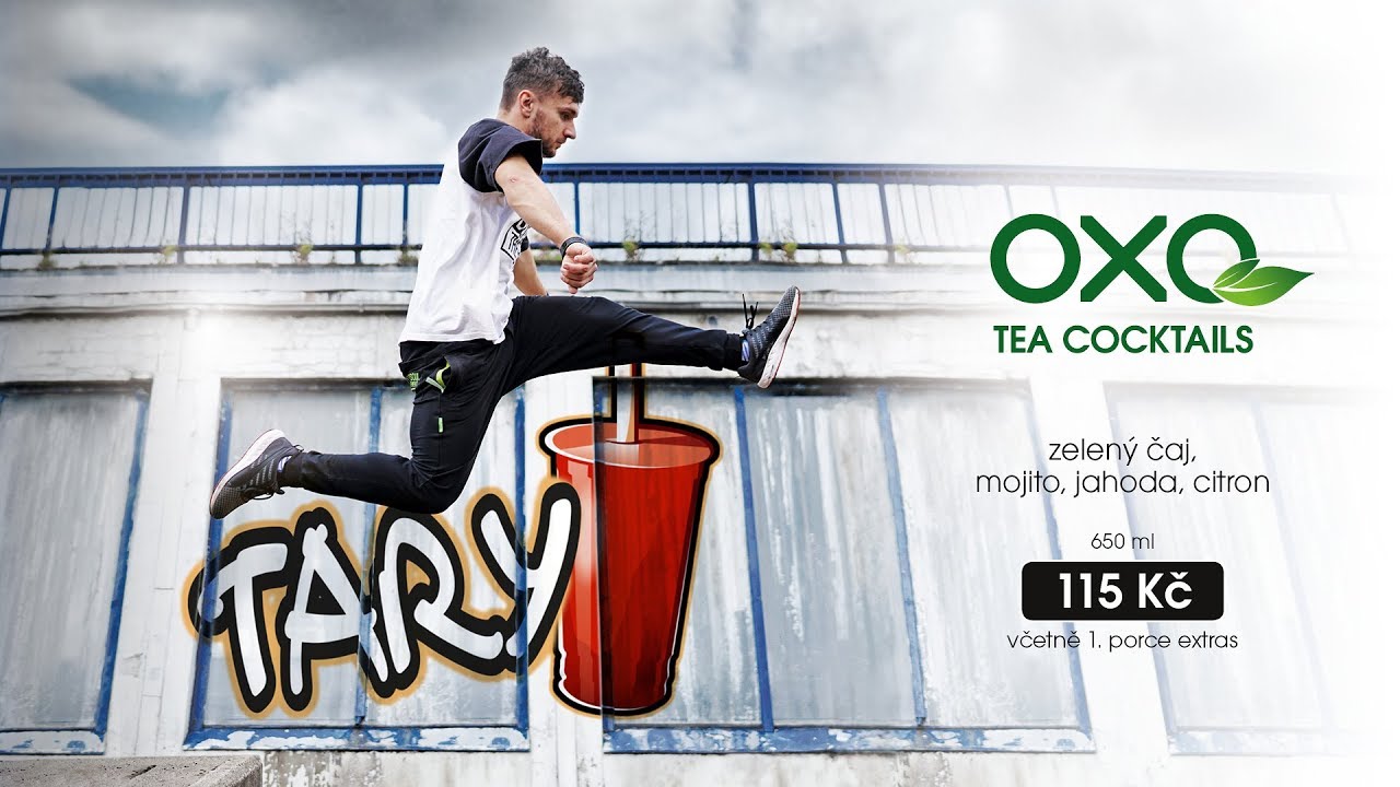 OXO TEA COCKTAILS Parkourista Tary představuje svůj nový drink! YouTube