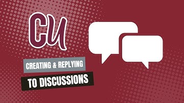 Creating and Replying to Discussions (Original)