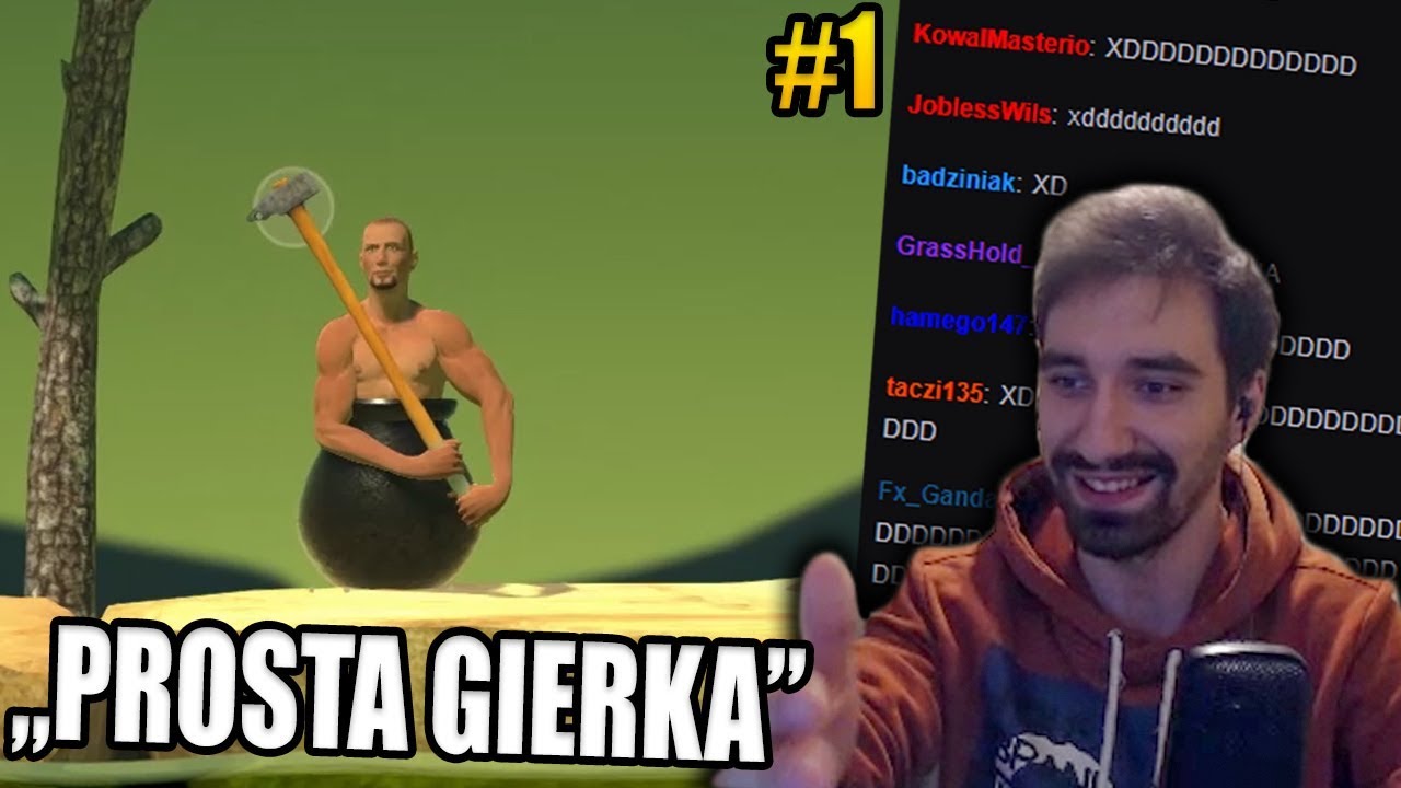TO MIAŁA BYĆ PROSTA GRA NA 15 MINUT | GETTING OVER IT #1