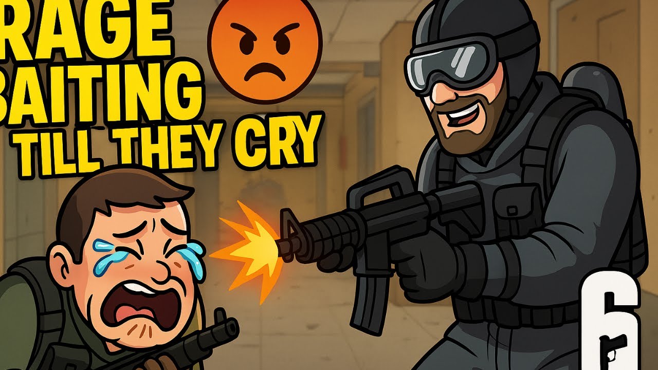Crying R6 Siege 💥 RAGE BAITING TILL THEY CRY | Rainbow Six Siege - YouTube