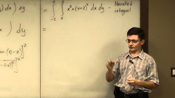 Lecture 2011.08.01 Part 06/7 Computing an Iterated Integral