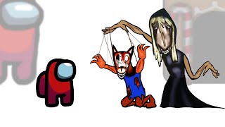 Mini Crewmate Kills Hansel And Gretel Og Horror Characters Among Us