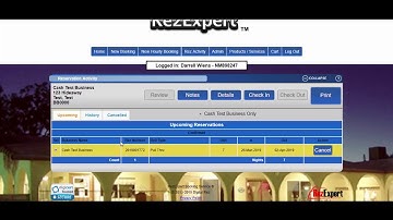 RezExpert - The Quick Check-In/Out Feature