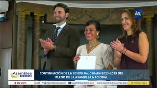 Condecoraciones - Sesión 080 - Comisión General