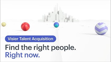 Visier Talent Acquisition: Find the right people. Right now.