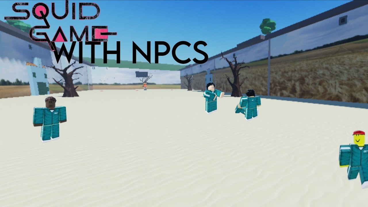 squid game with NPCS, me and NPCs of my subscribers! 