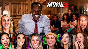 TOP "Cond*m Commercial Ad Scene" Reactions! Lethal Weapon 2 1989 Movie Reaction First Time Watching