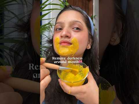 Darkness Around Mouth🌿/ Remove with this homemade pack🌻
