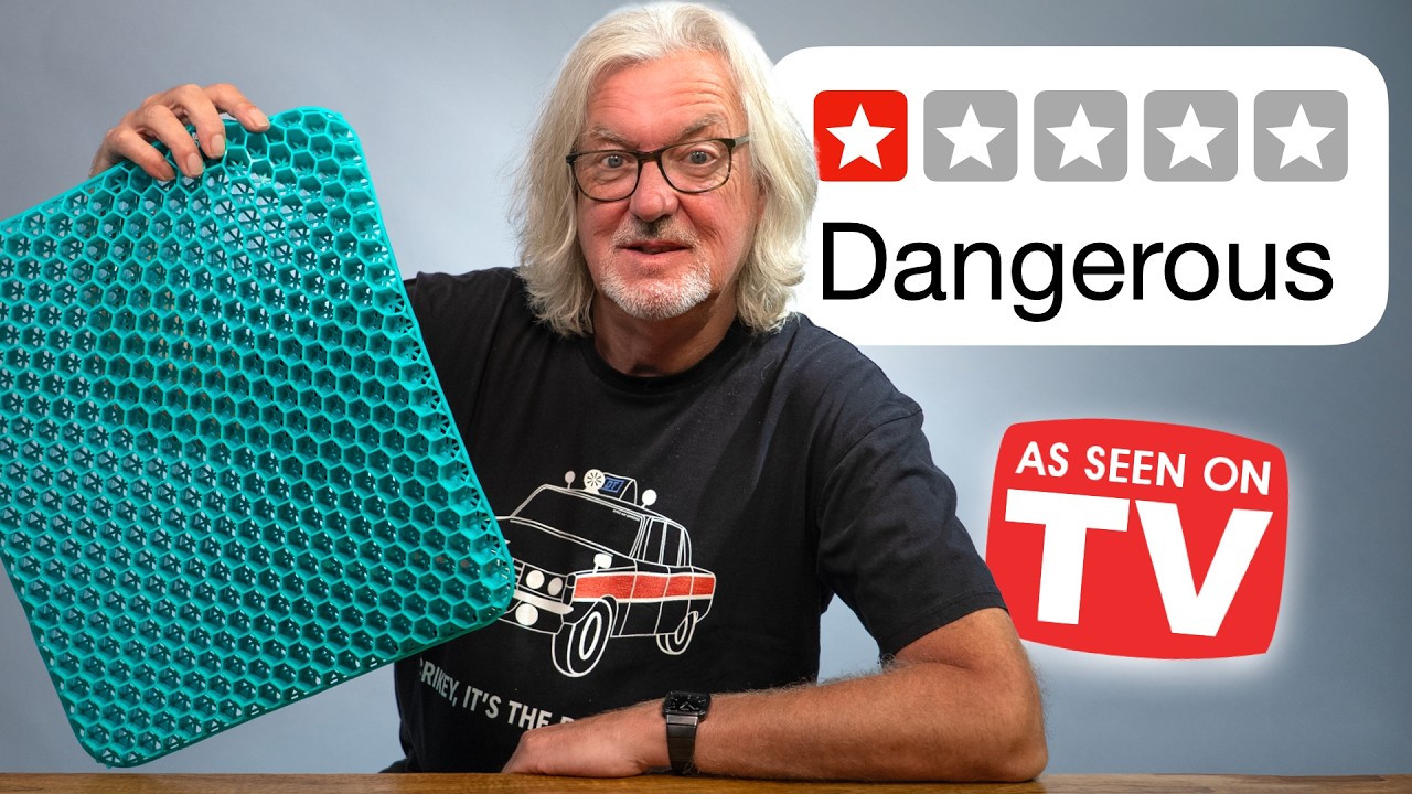 James May tests weird TV gadgets