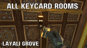 All Layali Grove Keycard Rooms | Delta Force: Operations