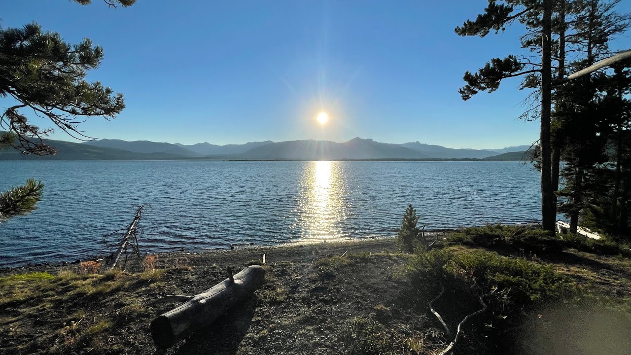Canoeing Yellowstone Lake Part 2 YouTube