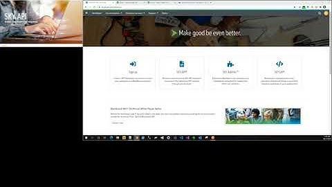 Integrate with SKY API