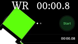 Start and Stop Timer Speedrun Any% Glitchless 00:00.08 [Current World Record] 🌶
