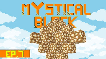 Minecraft Mystical Block | Insane Power Flower Setup #7 | Modded Questing Skyblock