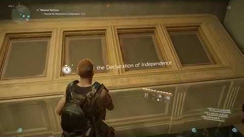 The Division 2 - Recovering the Declaration of Independence (Casual Group Gameplay) Xbox One