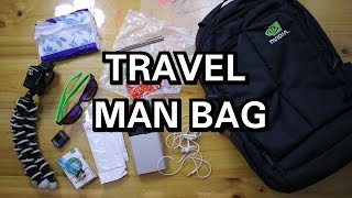 TOT 37: Whats in my Man Bag - Travel Edition
