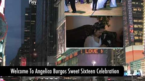 Angelica Burgos Sweet Sixteen