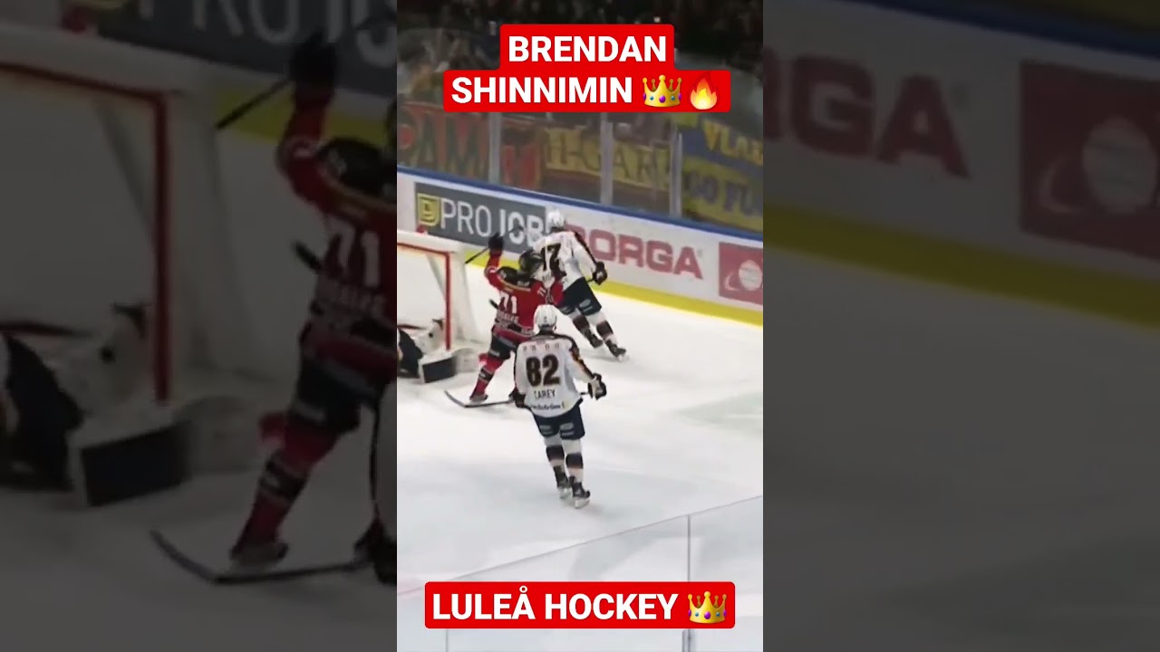 Brendan Shinnimin Goal Luleå Hockey vs Djurgården 