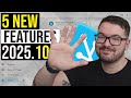 5 New Features in 2025.10 (Home Assistant)