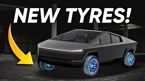 JUST IN!! Elon Musk JUST REVEALED Special Design For New Tesla Cybertruck Tire