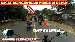 HAMPIR ADU BANTENG❗, SUNMORI 2TAK LOVERS KALSEL , OTW PERBATASAN KALTIM || MOTOVLOG INDONESIA