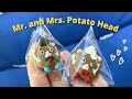 🥔 MR. AND MRS. POTATO HEAD Meringue Cookie 🥔 | Satisfying Meringue Piping #AmandeSweets