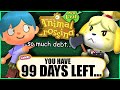 I spent 100 days in animal crossing new leafon the 3ds