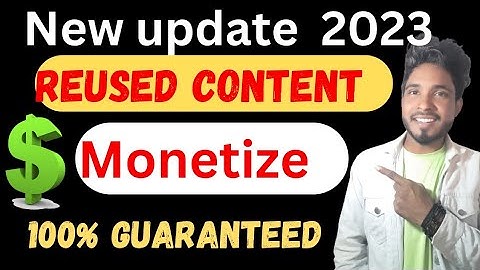इस Video के बाद Reused Content Problem नहीं होगी  | Reused Content Monetization Problem Solve