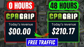 CPA MARKETING TUTORIAL FOR BEGINNERS | Earn $210/DAY With CPAGRIP | Affiliate Marketing 2023