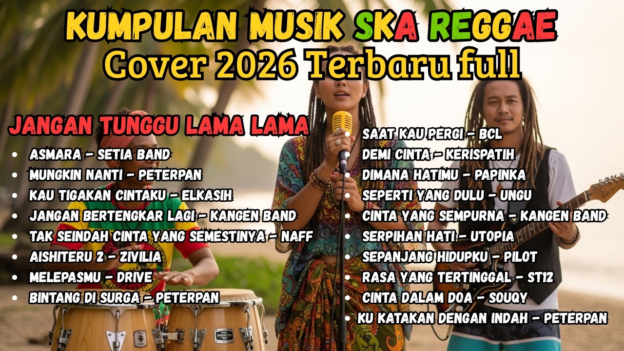 Lagu Jangan Tunggu Lama Lama Cover Reggae Ska | Musik Santuy Viral