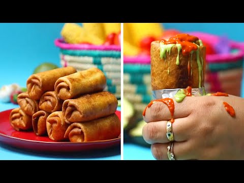 Chicken amp Corn Elote Chimichangas Recipe