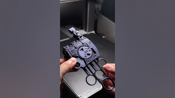 3D Printed Mechanical Robot Hand #3dprinting