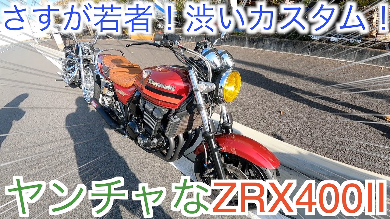 カワサキ kawasaki ZRX400 BEET ジェネレーターカバー結晶塗装
