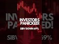 Silicon Valley Bank Stock Crashes 69%! #SIBV Bank Run Causes Banking Sector Panic #stocks #banking