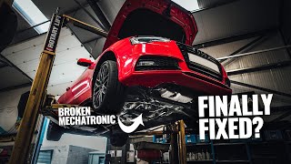 FINALLY FIXED? Audi A5 Mechatronics Issues!!!