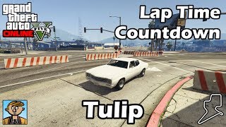 Fastest Muscle Cars (Tulip) - GTA 5 Best Fully Upgraded Cars Lap Time Countdown