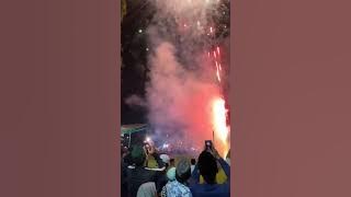 Pesta kembang api Takbir Idul Fitri #fyp #shorts #viral #takbiran #kembangapi