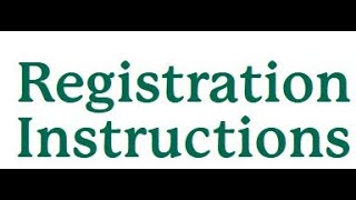 How to register for classes