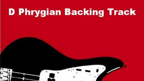 D Phrygian - Backing Track