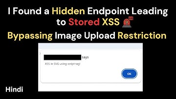 Hidden Stored XSS 🚨 Bug Bounty 💰