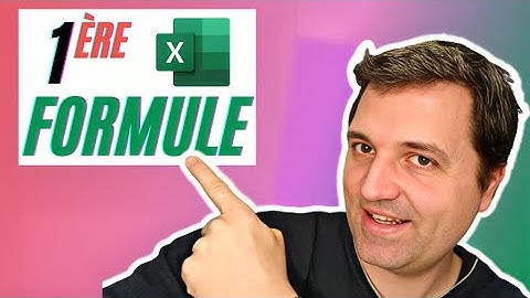 Formule Excel ✏️ écrire ta première formule FACILEMENT (+1 raccourci sympa)😇