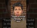 “Founders, do not build in these areas, we will eat your launch” - Sam Altman #ai #tech #business
