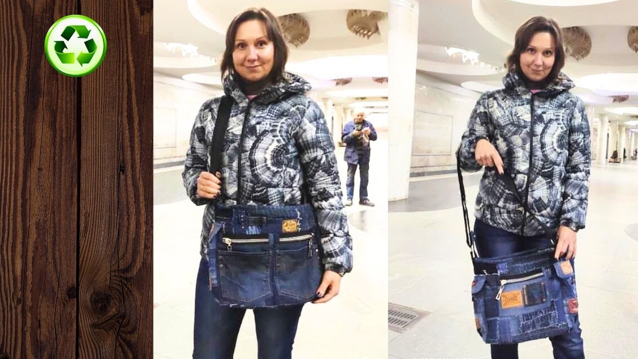 Шию з обрізків / jeans bag/old jeans (2020)