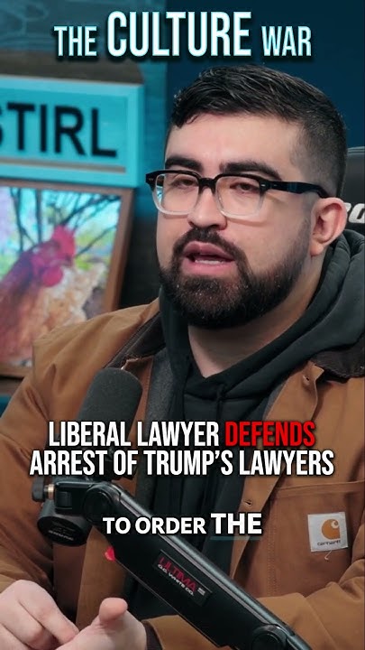 Liberal Lawyer DEFENDS Arrest Of Trump's Lawyers - YouTube