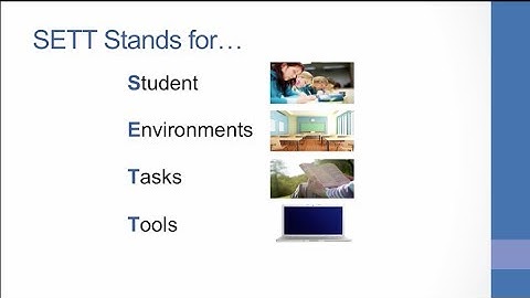 Using the SETT Framework