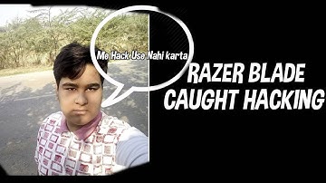 Razer Blade Exposed | Razer Blade uses Hacks | Caught With Proof | Ft. Hydra BTS | [BI] AyushYT |1v4