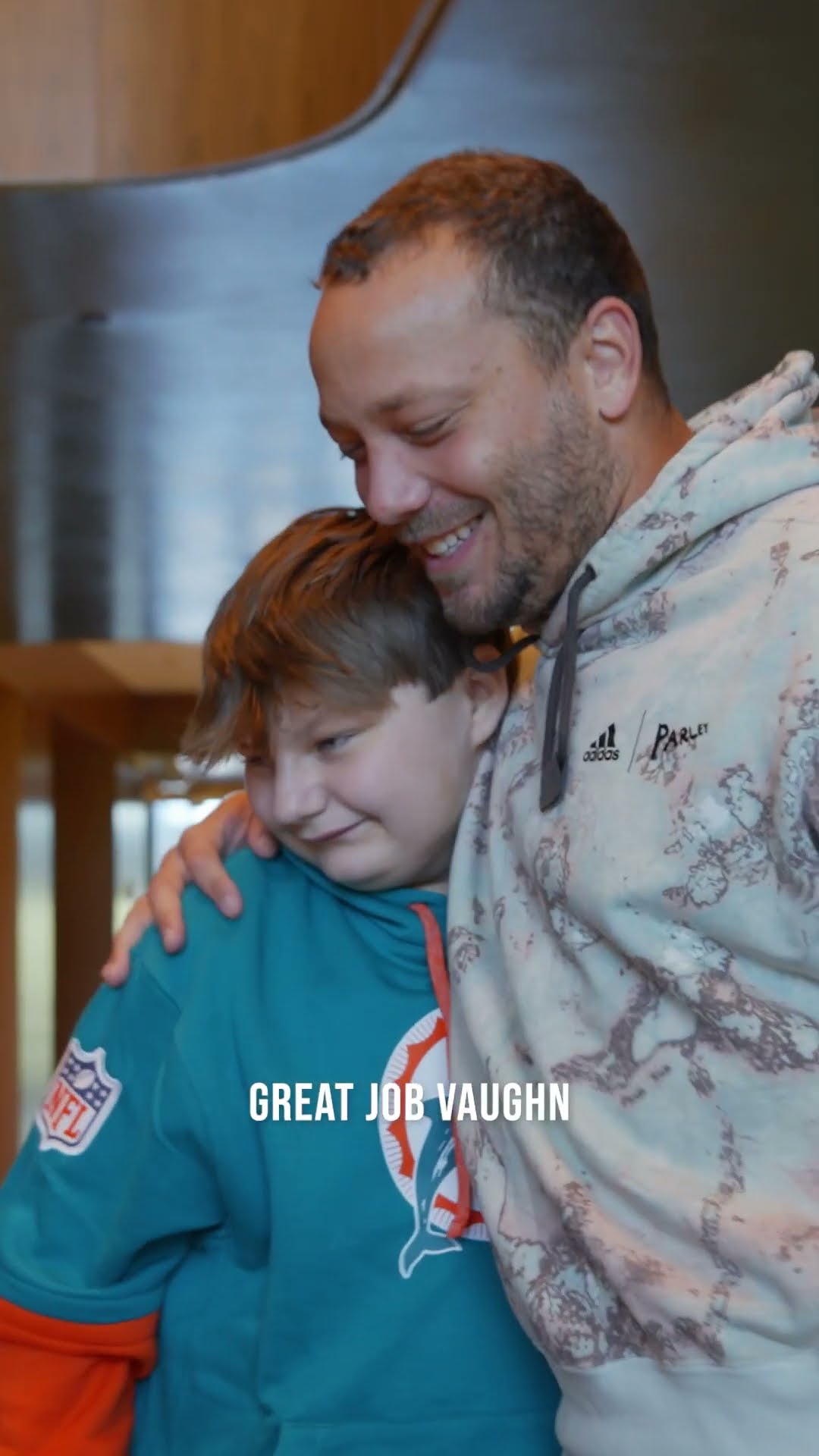 Who's cutting onions? ? Vaughn \u0026 Travon from @MakeAWish surprised Alec Ingold as our WPMOTY nominee!